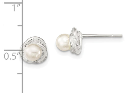 Sterling Silver Earrings Style QE13969 - Classique Jewelry Inc.