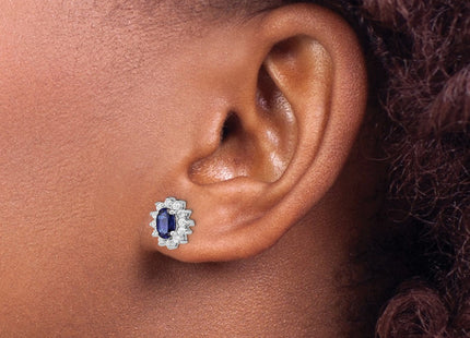 Sterling Silver Earrings Style QE13978 - Classique Jewelry Inc.