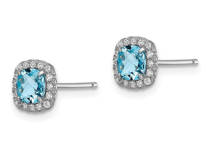 Sterling Silver Earrings Style QE13996 - Classique Jewelry Inc.