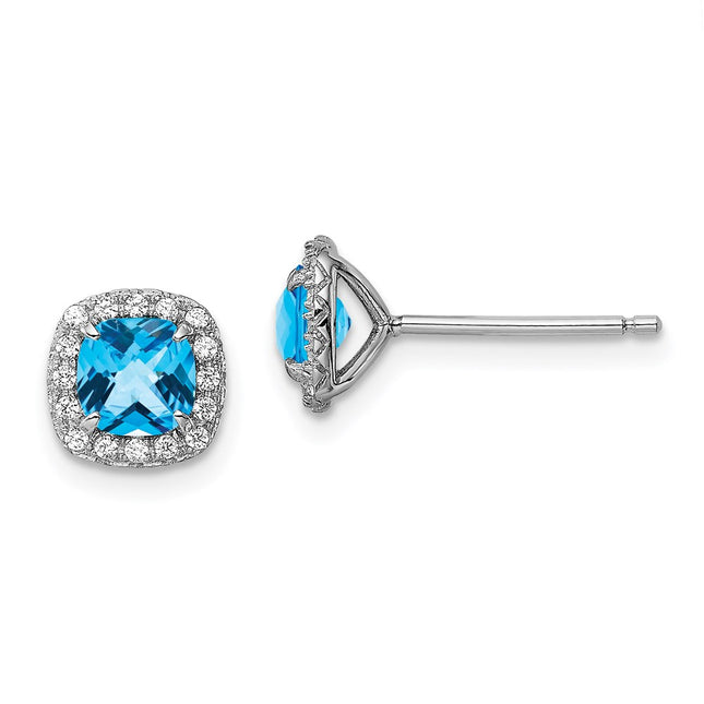 Sterling Silver Earrings Style QE13996 - Classique Jewelry Inc.