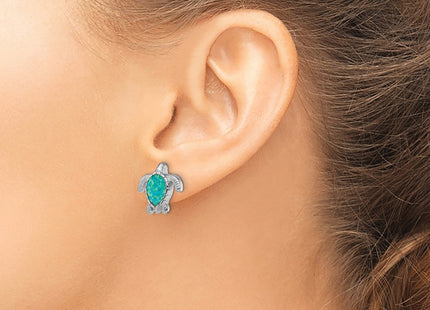 Sterling Silver Earrings Style QE14036 - Classique Jewelry Inc.