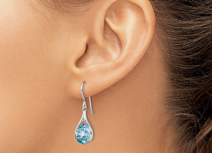 Sterling Silver Earrings Style QE14047BT - Classique Jewelry Inc.