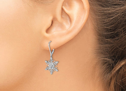Sterling Silver Earrings Style QE14049 - Classique Jewelry Inc.