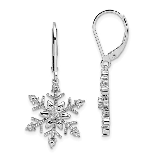 Sterling Silver Earrings Style QE14049 - Classique Jewelry Inc.