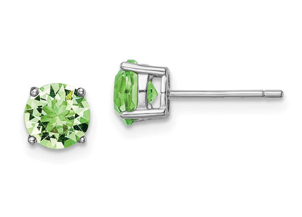 Sterling Silver Earrings Style QE14067AUG - Classique Jewelry Inc.