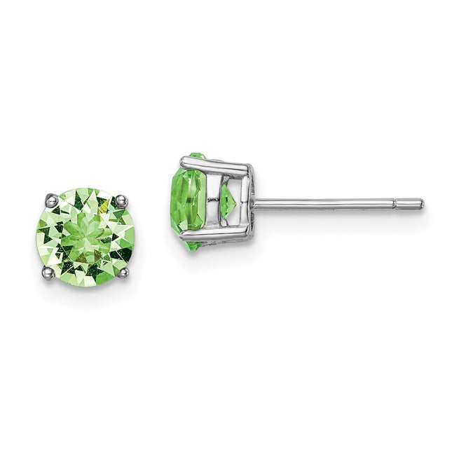 Sterling Silver Earrings Style QE14067AUG - Classique Jewelry Inc.