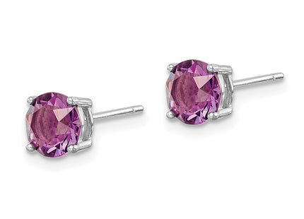 Sterling Silver Earrings Style QE14067FEB - Classique Jewelry Inc.