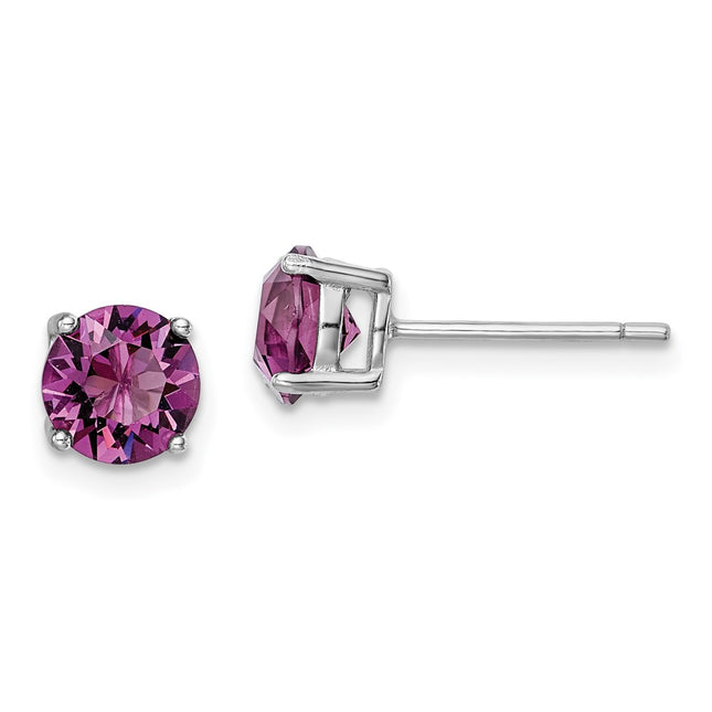 Sterling Silver Earrings Style QE14067FEB - Classique Jewelry Inc.