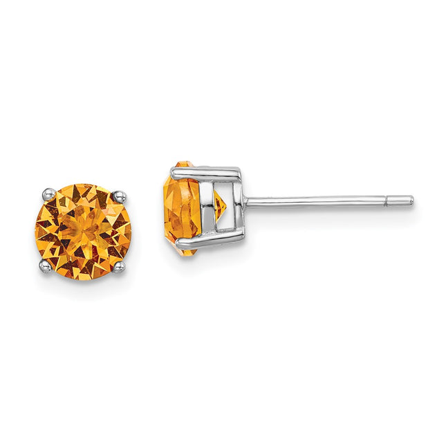 Sterling Silver Earrings Style QE14067NOV - Classique Jewelry Inc.