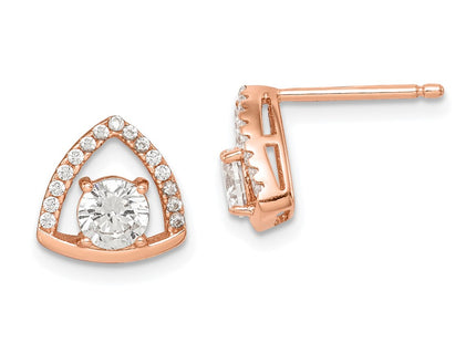 SS/Gold Plated Earrings Style QE14069 - Classique Jewelry Inc.