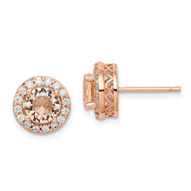 Sterling Silver Earrings Style QE14070 - Classique Jewelry Inc.