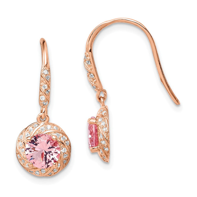 Sterling Silver Earrings Style QE14073 - Classique Jewelry Inc.