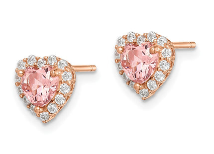 Sterling Silver Earrings Style QE14074 - Classique Jewelry Inc.