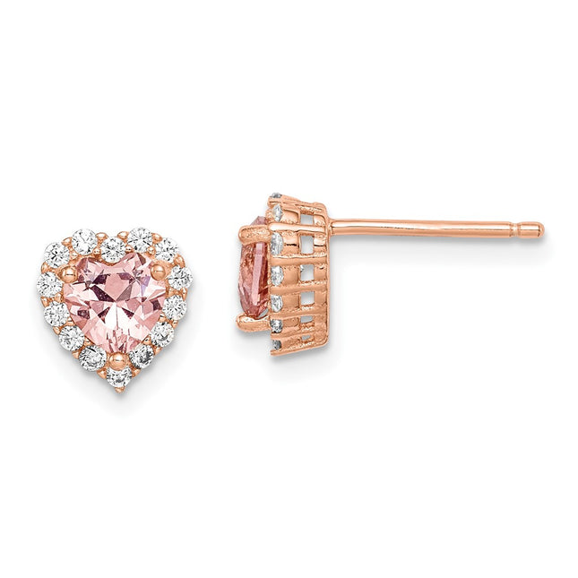 Sterling Silver Earrings Style QE14074 - Classique Jewelry Inc.