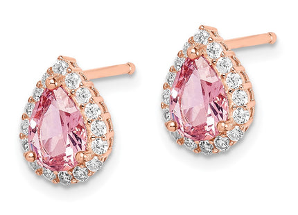 Sterling Silver Earrings Style QE14075 - Classique Jewelry Inc.