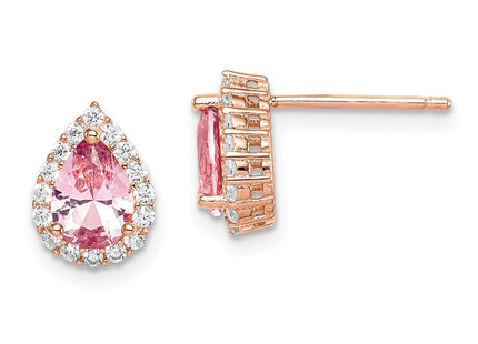 Sterling Silver Earrings Style QE14075 - Classique Jewelry Inc.