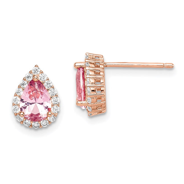 Sterling Silver Earrings Style QE14075 - Classique Jewelry Inc.