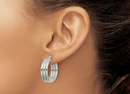 Sterling Silver Earrings Style QE14097 - Classique Jewelry Inc.