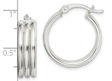 Sterling Silver Earrings Style QE14097 - Classique Jewelry Inc.