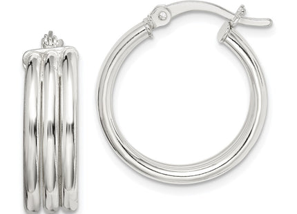 Sterling Silver Earrings Style QE14097 - Classique Jewelry Inc.