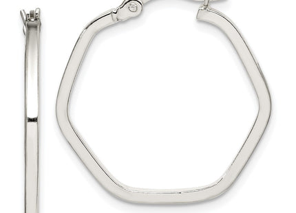Sterling Silver Earrings Style QE14104 - Classique Jewelry Inc.