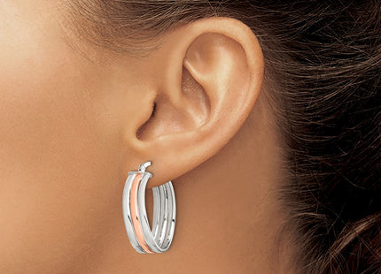 Sterling Silver Earrings Style QE14113 - Classique Jewelry Inc.