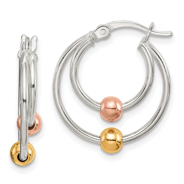Sterling Silver Earrings Style QE14116 - Classique Jewelry Inc.
