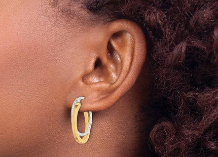 Sterling Silver Earrings Style QE14123 - Classique Jewelry Inc.