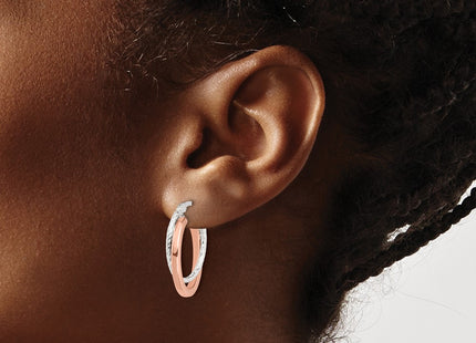 Sterling Silver Earrings Style QE14124 - Classique Jewelry Inc.