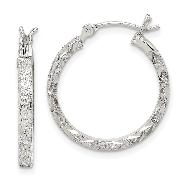 Sterling Silver Earrings Style QE14135 - Classique Jewelry Inc.