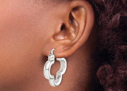 Sterling Silver Earrings Style QE14146 - Classique Jewelry Inc.