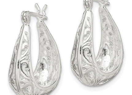 Sterling Silver Earrings Style QE14171 - Classique Jewelry Inc.
