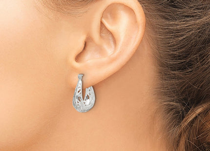 Sterling Silver Earrings Style QE14171 - Classique Jewelry Inc.