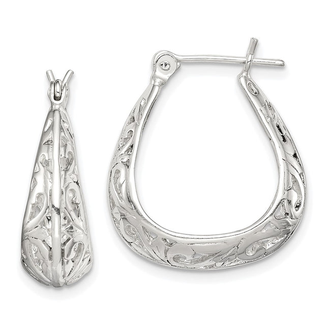 Sterling Silver Earrings Style QE14171 - Classique Jewelry Inc.