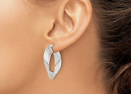 Sterling Silver Earrings Style QE14176 - Classique Jewelry Inc.