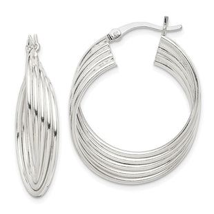 Sterling Silver Earrings Style QE14176 - Classique Jewelry Inc.