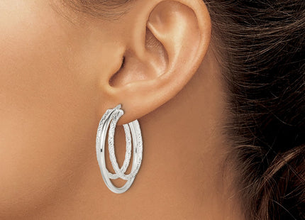 Sterling Silver Earrings Style QE14177 - Classique Jewelry Inc.
