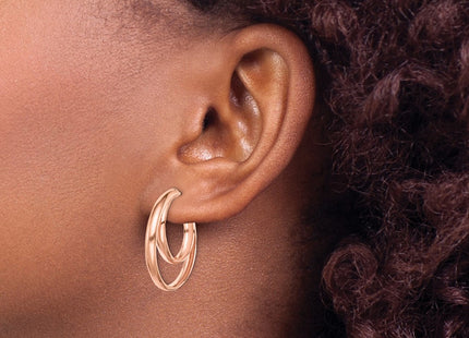Sterling Silver Earrings Style QE14182 - Classique Jewelry Inc.