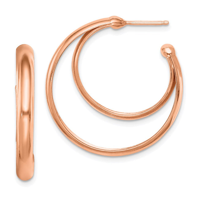 Sterling Silver Earrings Style QE14182 - Classique Jewelry Inc.