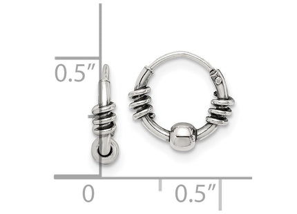 Sterling Silver Earrings Style QE14192 - Classique Jewelry Inc.
