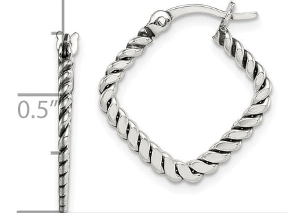 Sterling Silver Earrings Style QE14208 - Classique Jewelry Inc.