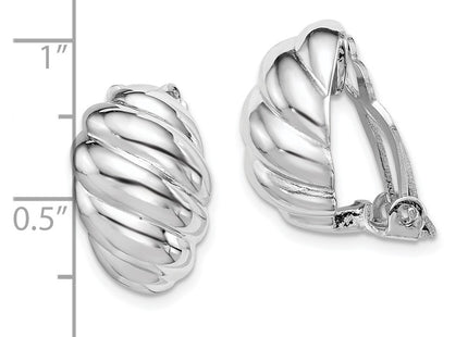 Sterling Silver Earrings Style QE14210 - Classique Jewelry Inc.