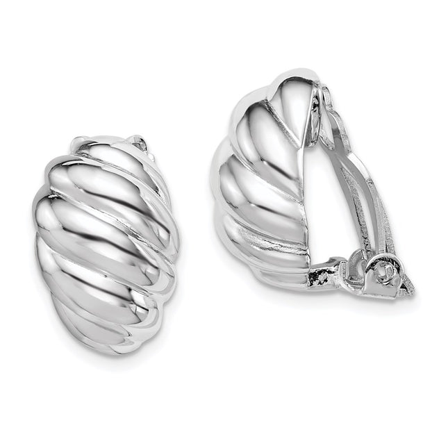 Sterling Silver Earrings Style QE14210 - Classique Jewelry Inc.