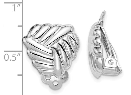 Sterling Silver Earrings Style QE14211 - Classique Jewelry Inc.