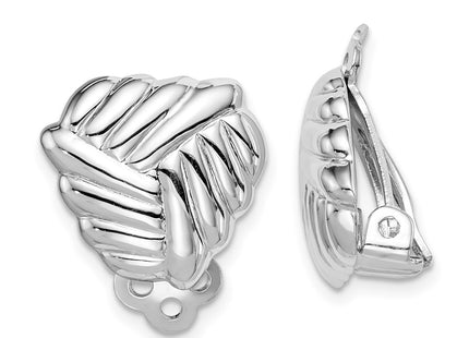 Sterling Silver Earrings Style QE14211 - Classique Jewelry Inc.