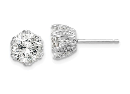 Sterling Silver Earrings Style QE14214 - Classique Jewelry Inc.