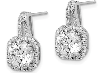 Sterling Silver Earrings Style QE14215 - Classique Jewelry Inc.