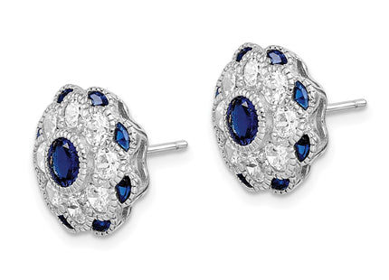Sterling Silver Earrings Style QE14230 - Classique Jewelry Inc.