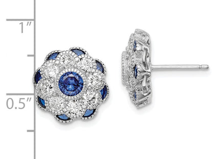 Sterling Silver Earrings Style QE14230 - Classique Jewelry Inc.