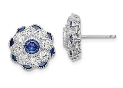 Sterling Silver Earrings Style QE14230 - Classique Jewelry Inc.